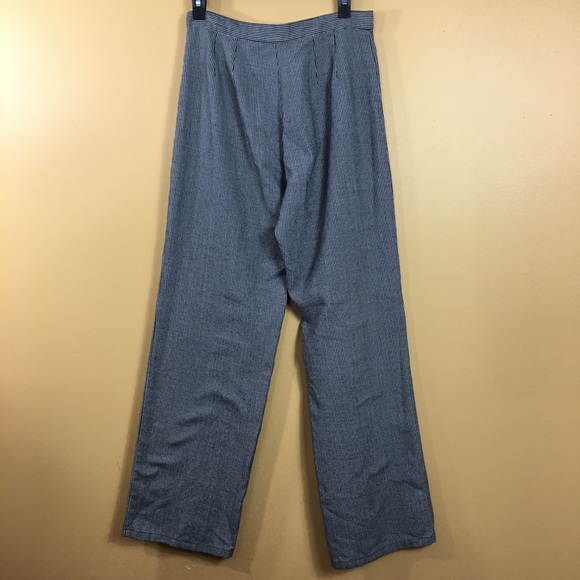 Vintage 90’s Bugle Boy B&W Houndstooth Trousers - Picture 7 of 8